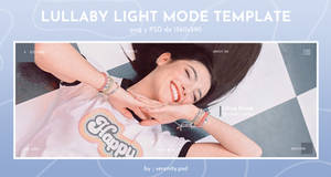 Lullaby Cover Template - Light Mode, de SheLookedSoCool