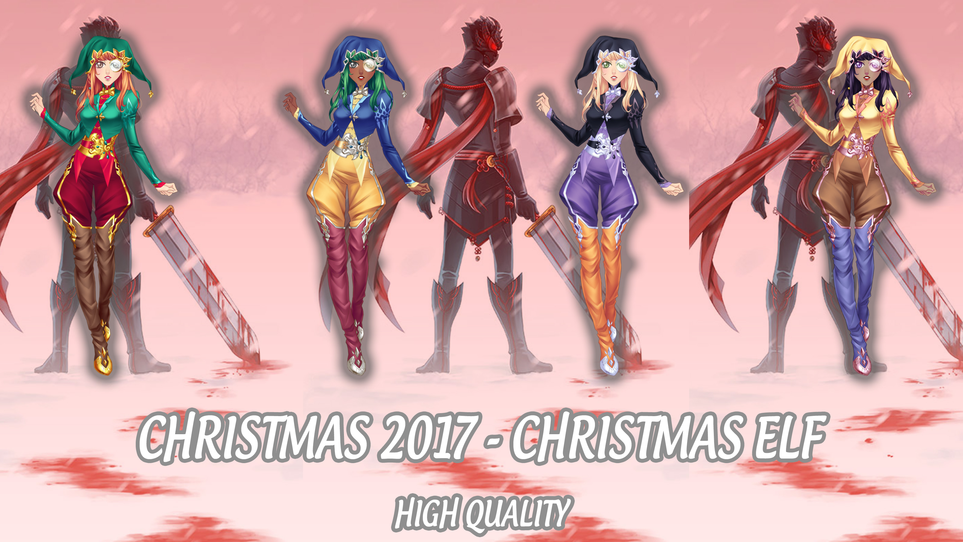 ELDARYA Pack Christmas Elf by HelenMegury on DeviantArt