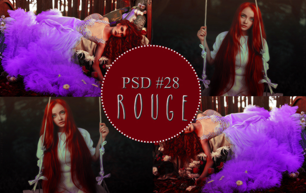 PSD 28 - Rouge (red)