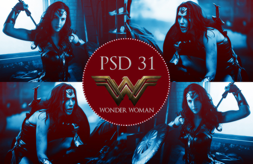 PSD 31 - Wonder Woman