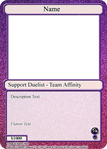 SDLTCG Support Duelist v2