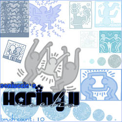 Haring Rocks II brush set ....