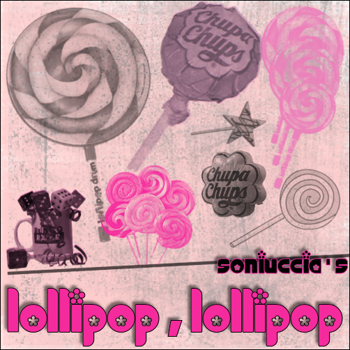 Lollipop,lollipop brush set ..