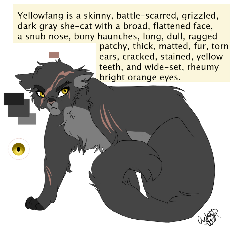 YellowFang by PureSpiritFlower on DeviantArt