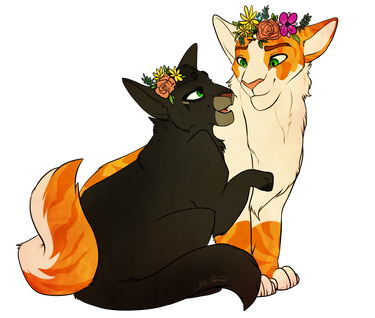 Hollyleaf and Fallen Leaves