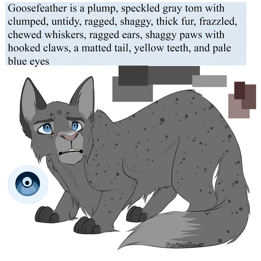 Goosefeather by PureSpiritFlower on DeviantArt