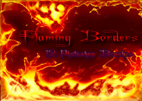 flaming borders