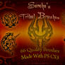 sancha's tribal brushes set 3