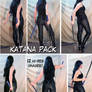 Comic Book Heroine Katana Pack