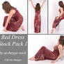 Red Dress Stock Pack 1