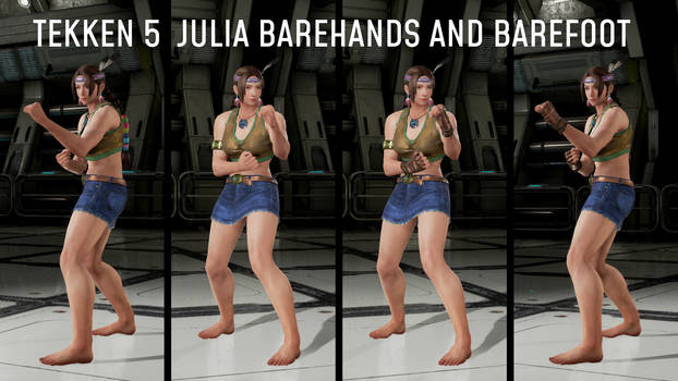 Tekken 7 -Julia Tekken 5 Default Barefoot/Barehand