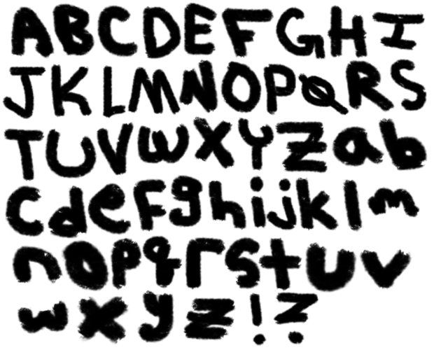 Alphabet Brushes 2