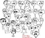 Face People Brushes Nine. by xTIFFOHHx