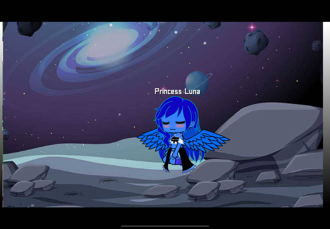 Princess Luna banished to the moon.. by JesusxMLP on DeviantArt