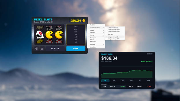 Pixel Slots 1.0 [Rainmeter Skin]