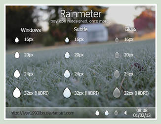 Rainmeter Tray Icons v2