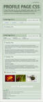 Profile Page Journal CSS by NyssaDuck