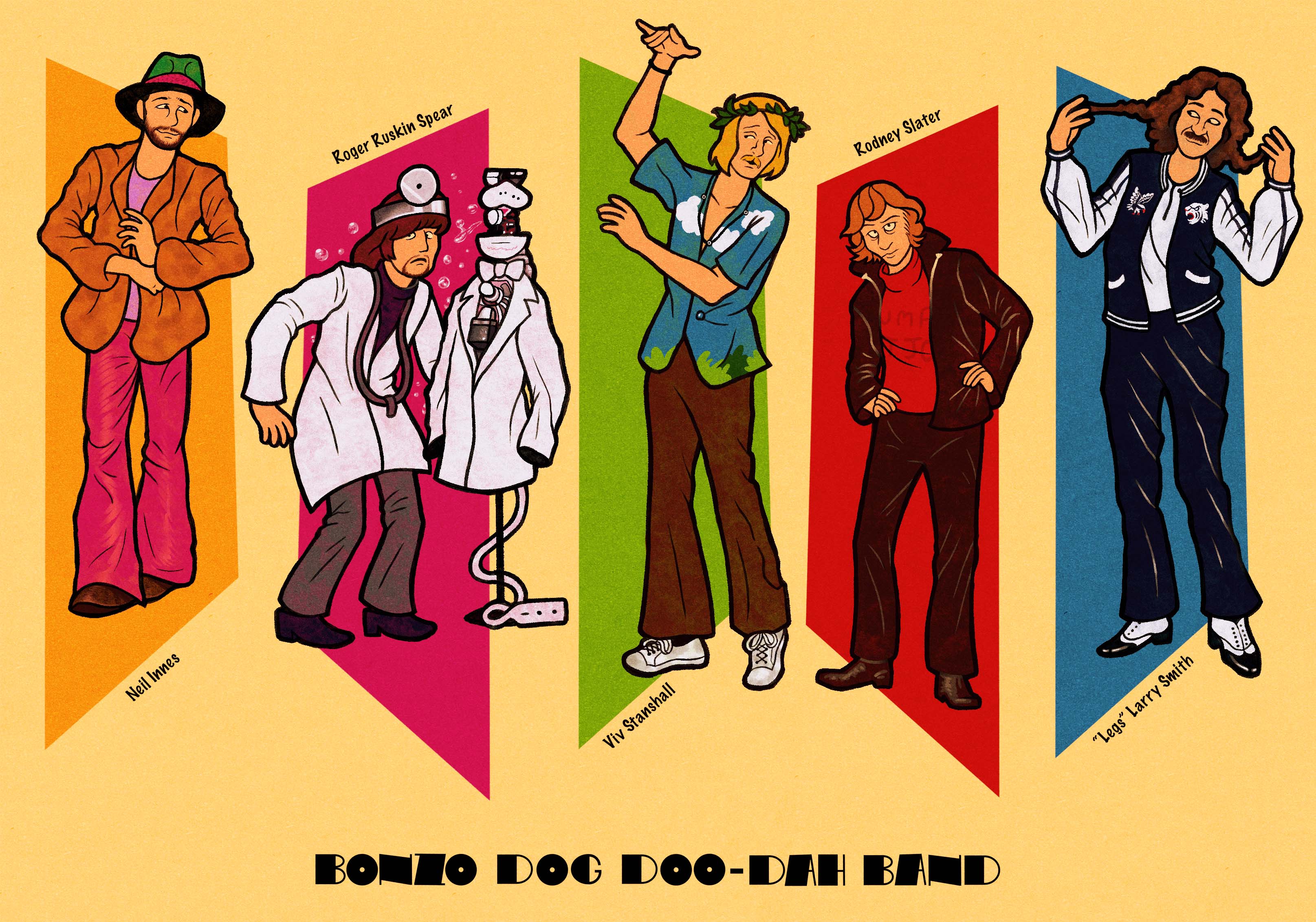 Bonzo Dog DooDah Band by HMNewton on DeviantArt