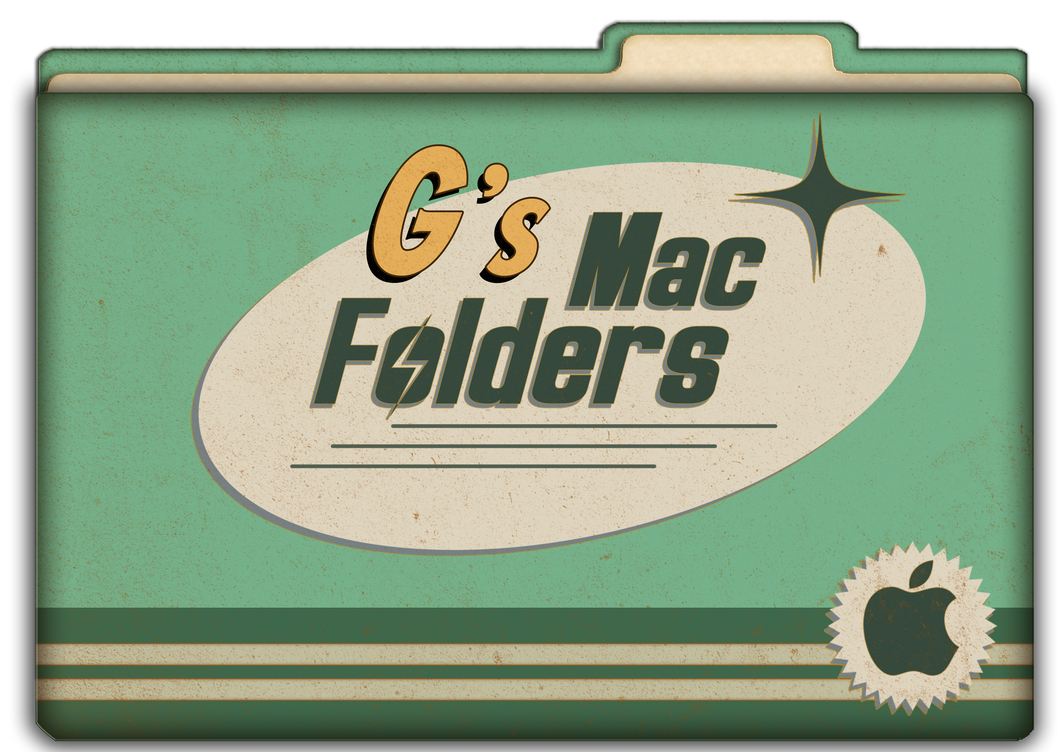 Retro Mac Folders - Complete Set of Mint Folders. by OG-1 on DeviantArt