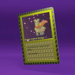 DeviantArt TCG: Super Llama Badge