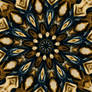 Golden Ceiling Rosette