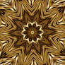 Golden Flower Mandala