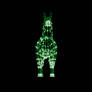 Wireframe Llama GUI Asset