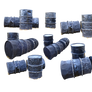 PACK black tons - STOCK
