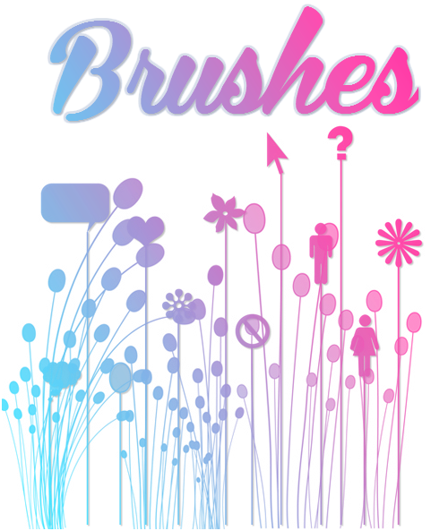 Pack de Brushes para Pixlr- No son mios