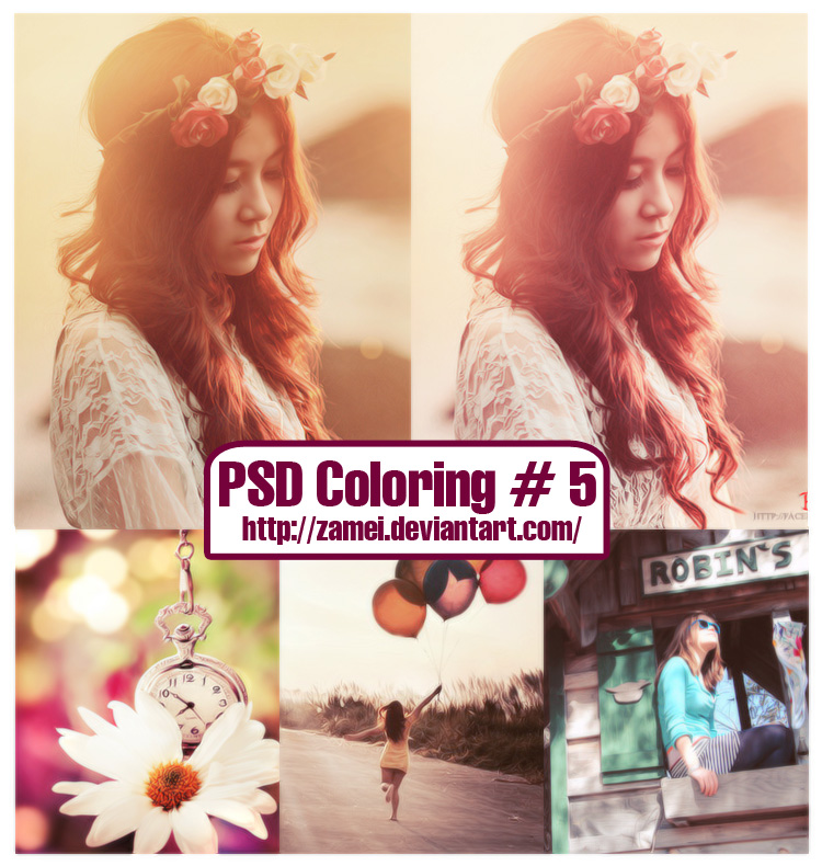 PSD Coloring #5