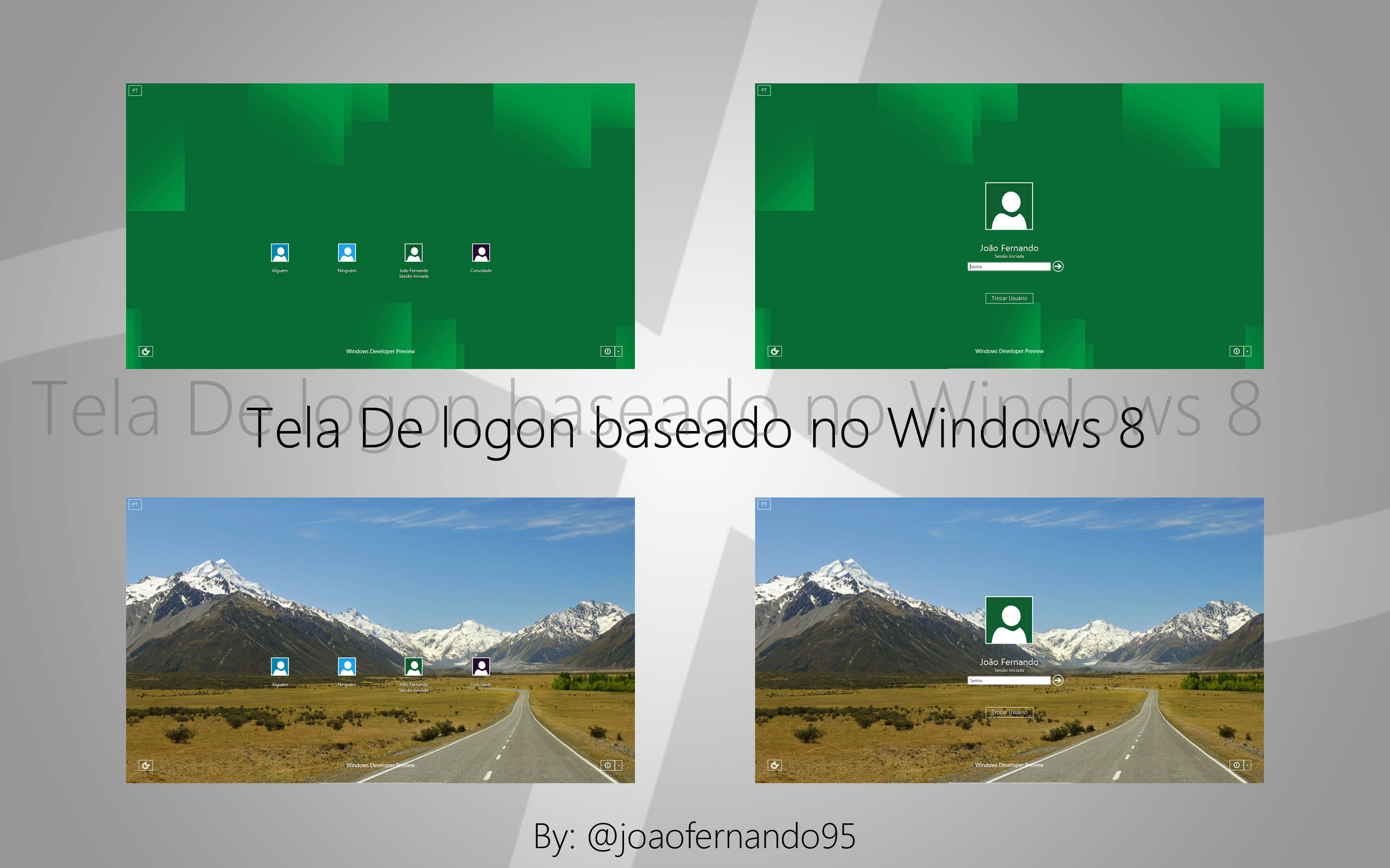 Logon Windows 8 Metro Style