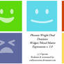 Widget + Mood Matrix Expressions Icon Set