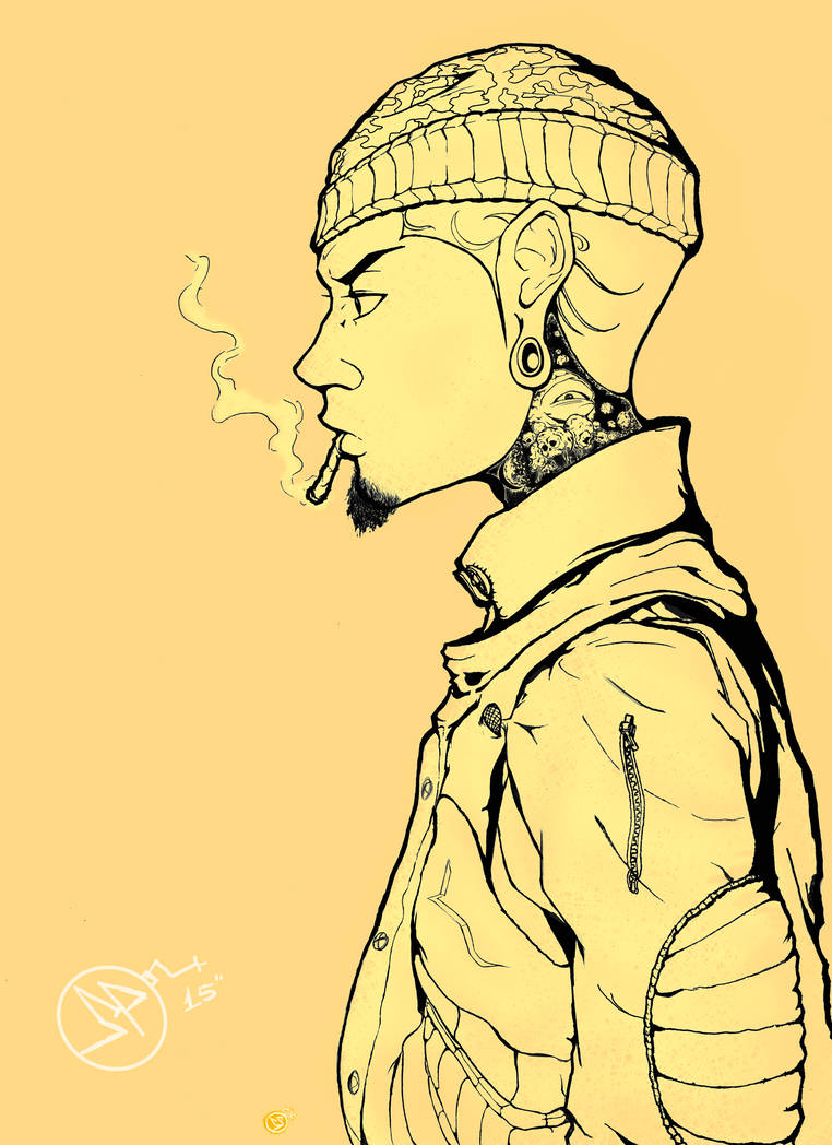 That guy smokin cigaweed!! by TrakZ385 on DeviantArt