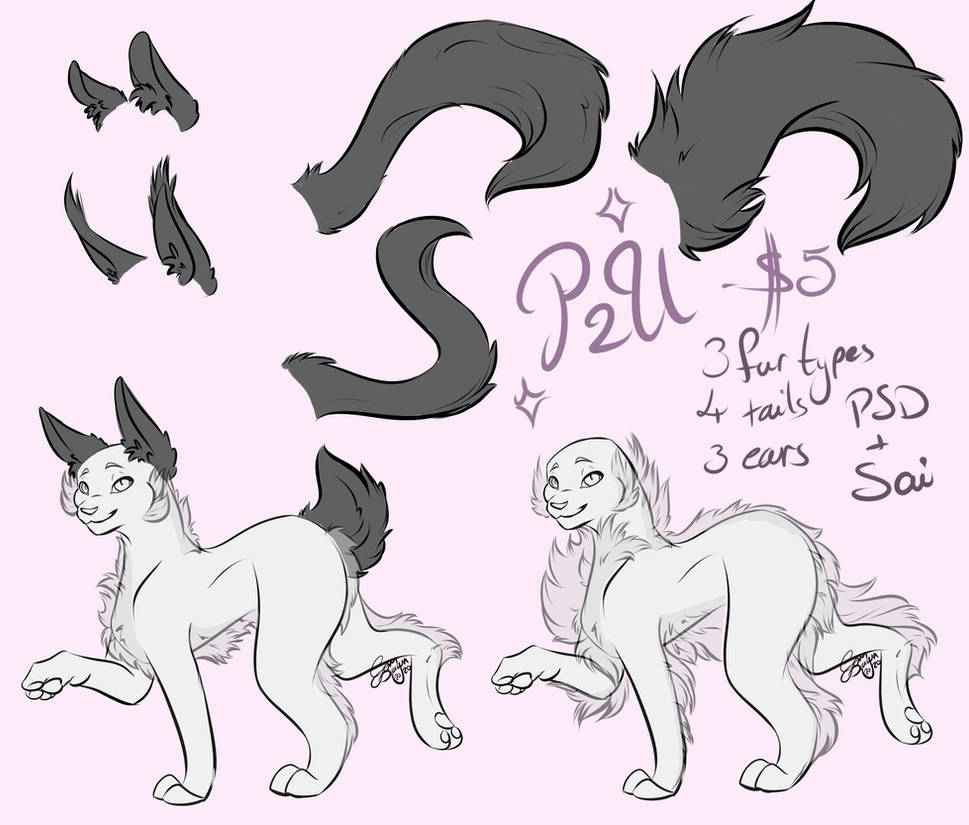P2U Cat Base by GemDragonArts on DeviantArt