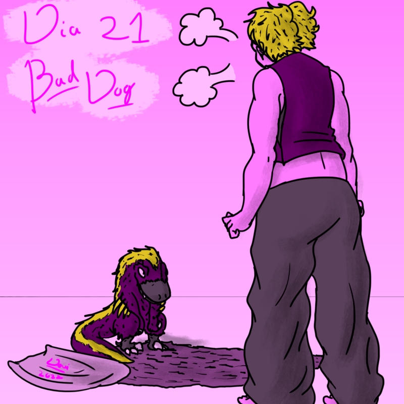 Inktober 2022 - Day 21 - Bad Dog by Tiranofarl on DeviantArt