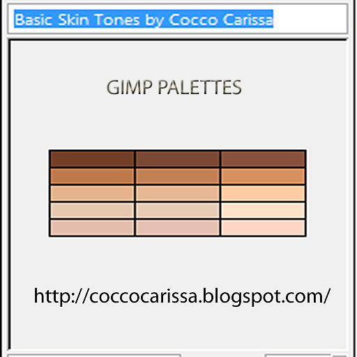 Gimp Color Chart