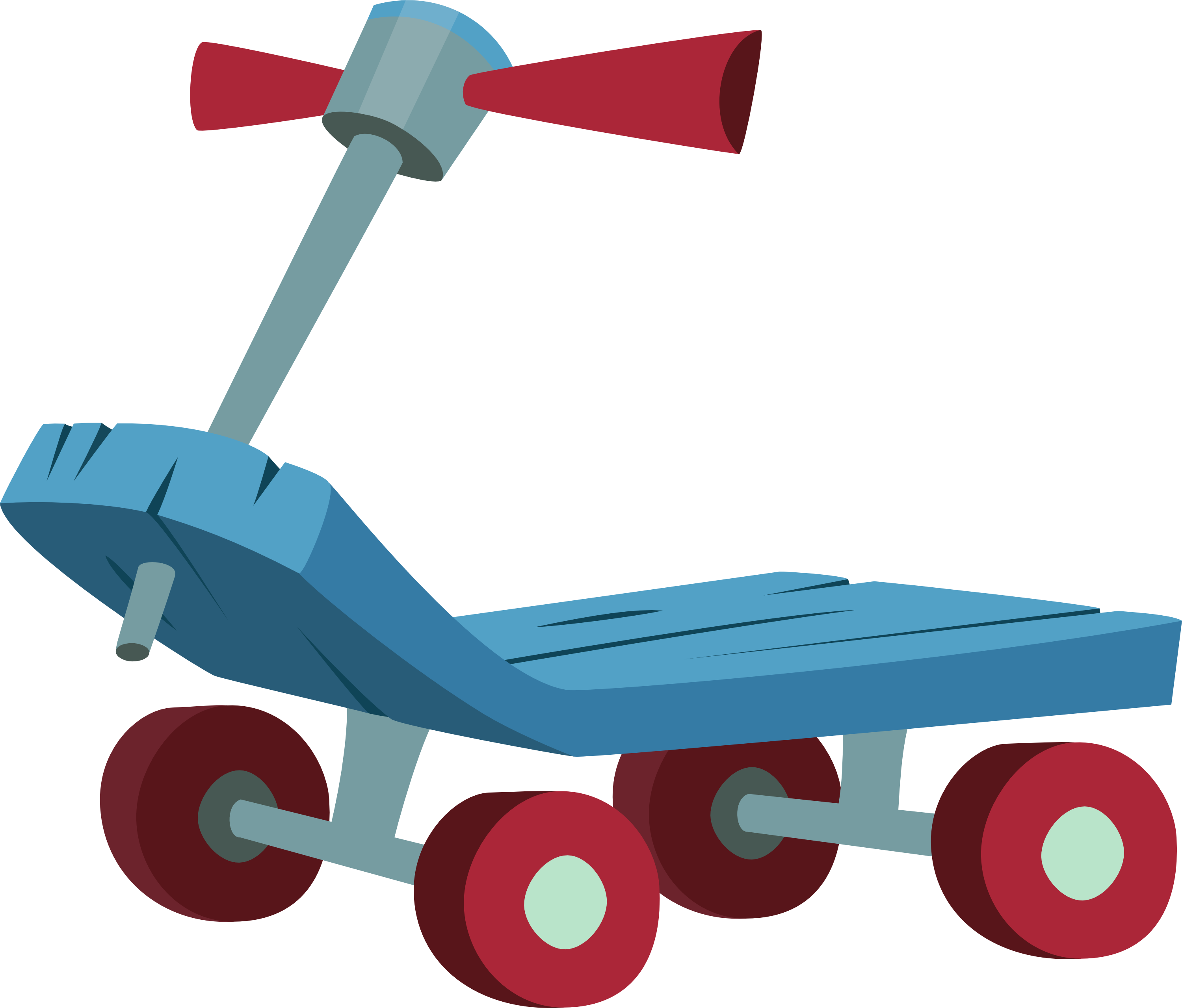 Scootaloo&rsquo;s Scooter by caffeinejunkie on DeviantArt