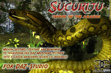 Anaconda-texture for DAZ Morphing-Python