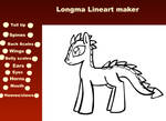 MLP Longma Lineart Maker