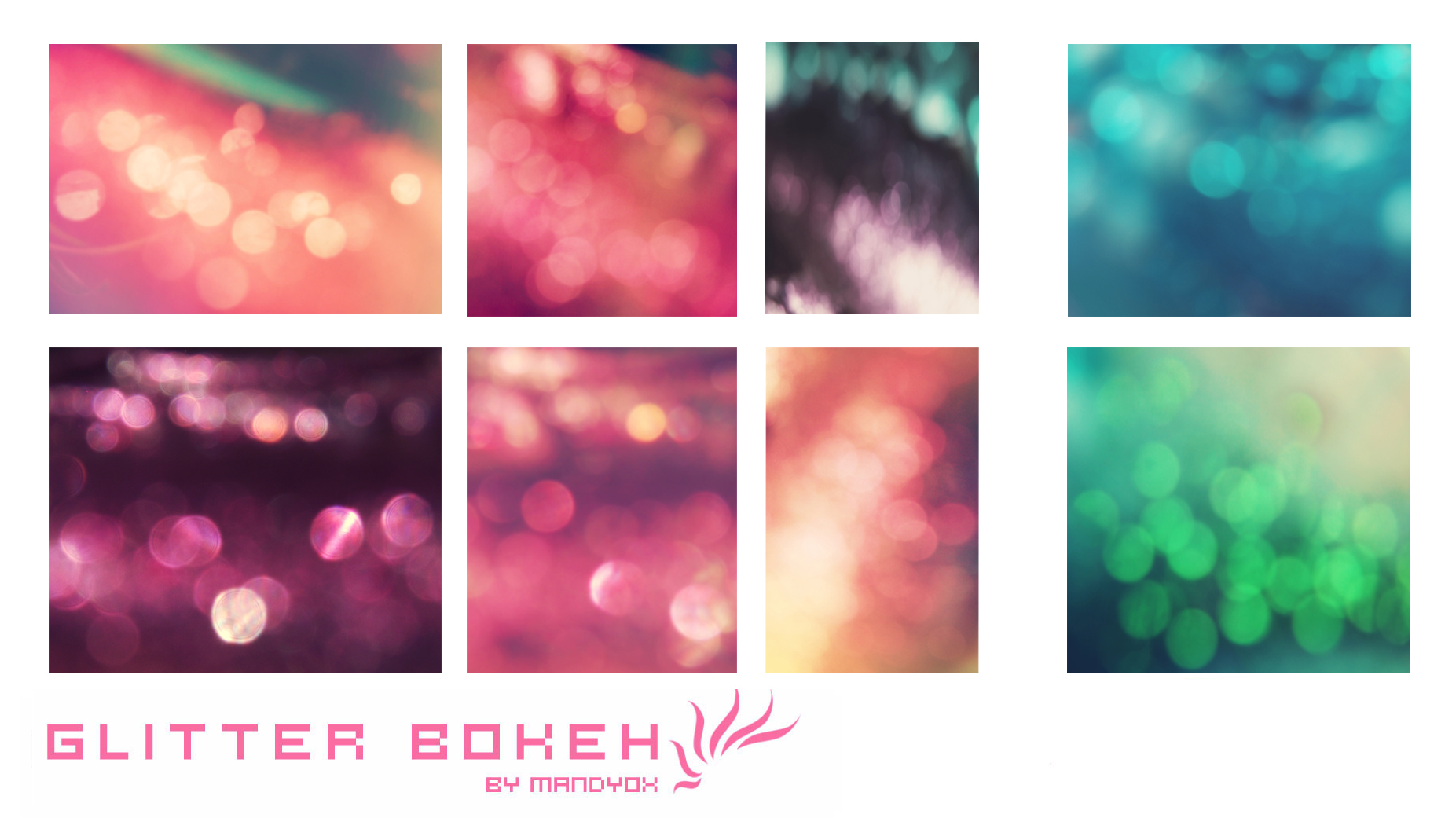 glitter bokeh - stock2