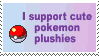 Pokemon Plushies Stamp