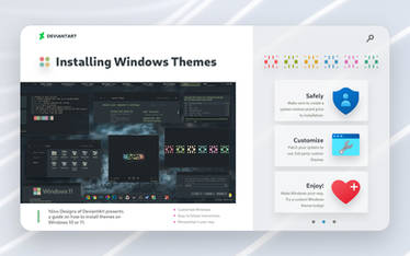 How to install Windows 10 or 11 Themes