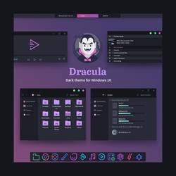 Dracula for Windows 10