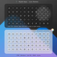 Fluent Keys Icon Theme