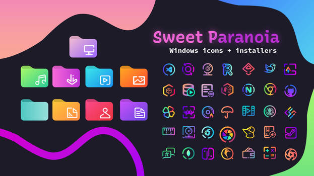 Sweet Paranoia Icon Theme
