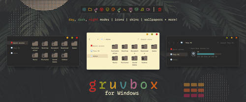 Gruvbox for Windows 10-11
