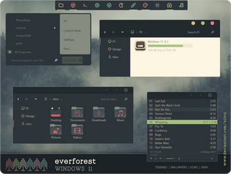 everforest Windows 11