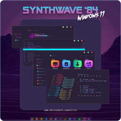 SynthWave '84 for Windows 11