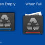 Metal Plate Recycle Bin