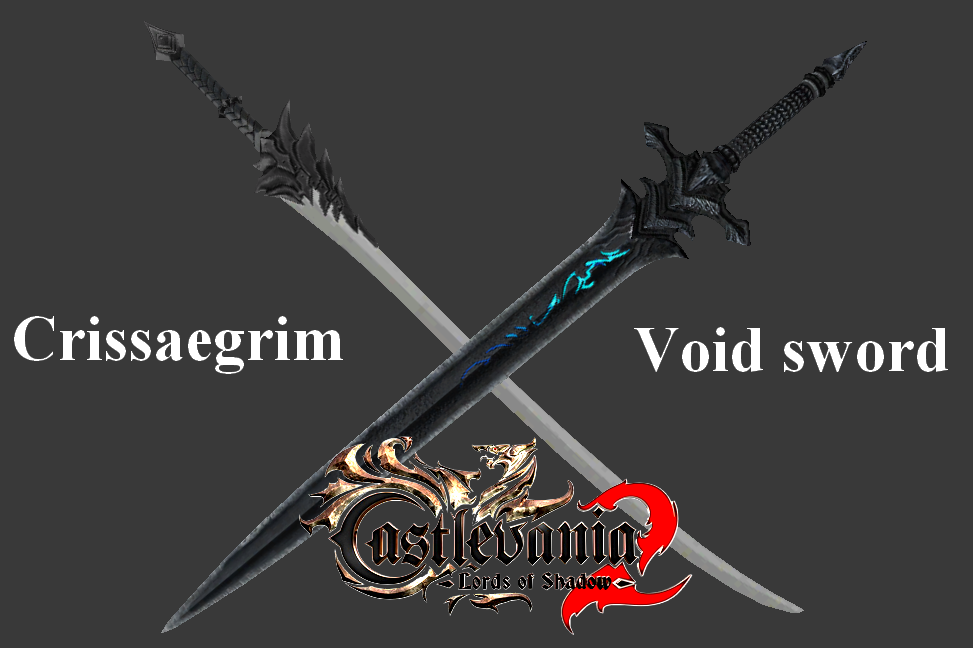 Crissaegrin and Void Sword - papercraft